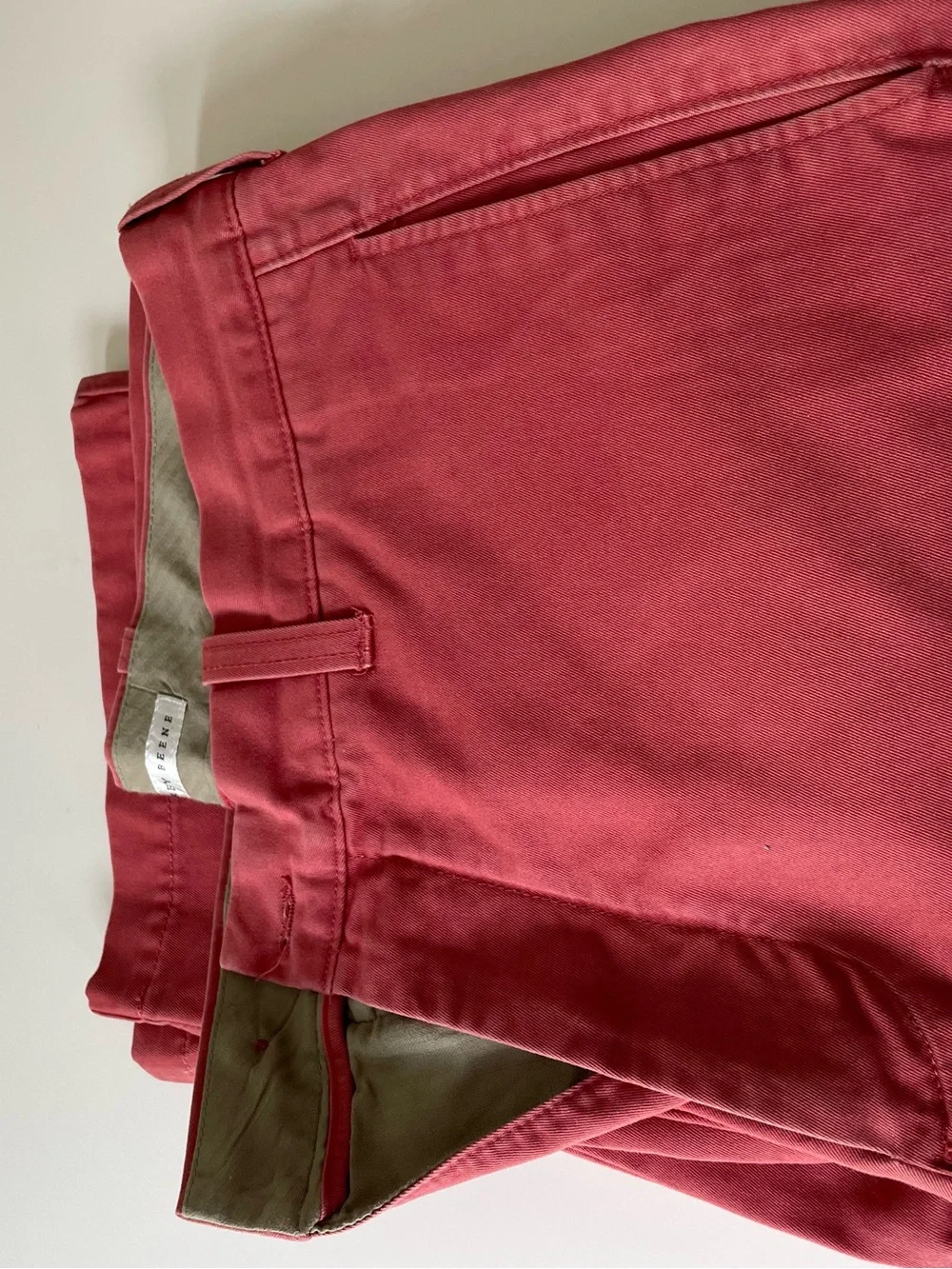 Geoffrey Beene Men’s Rose Colored Chinos